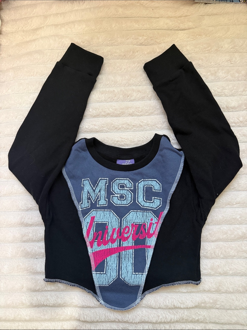 Sporty Crop Top for Girls - Kid Size (Age 5-6)
